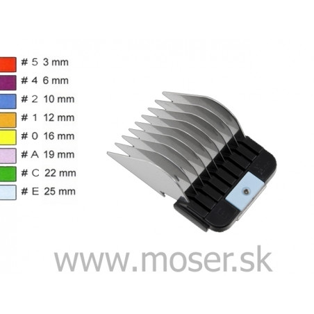 Moser 1247-7870 25mm nádstavec s kovovými zubami