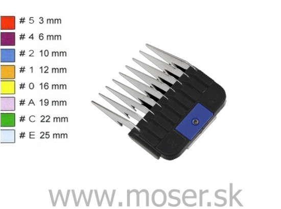 Moser 1247-7820 10mm nádstavec s kovovými zubami