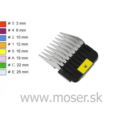 Moser 1247-7840 16mm nádstavec s kovovými zubami