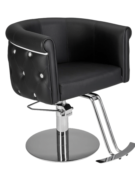 Ayala OBSESSION Hydraulika chrom kríž kadernícka stolička | Salons.sk