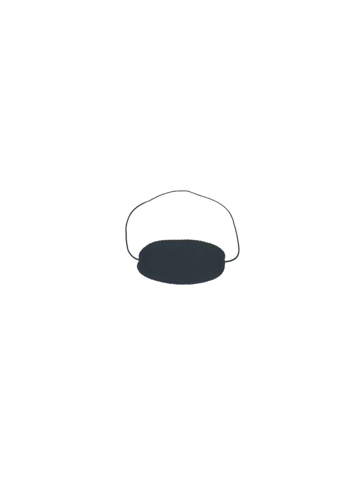Sibel Výplň Oval s gumičkou - 13cm Čierna