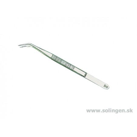 Solingen Dovo 476 651 Pinzeta zahnutá Profesionálna