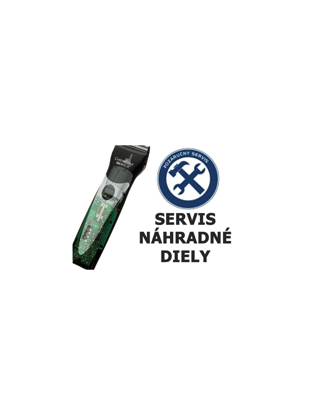 Servis MOSER, WAHL, ERMILA