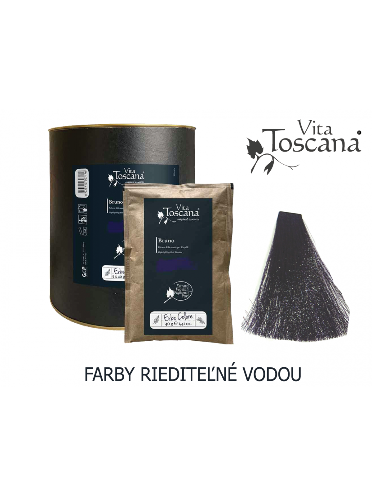 Vita Toscana Bruno 40g Vodou riediteľné