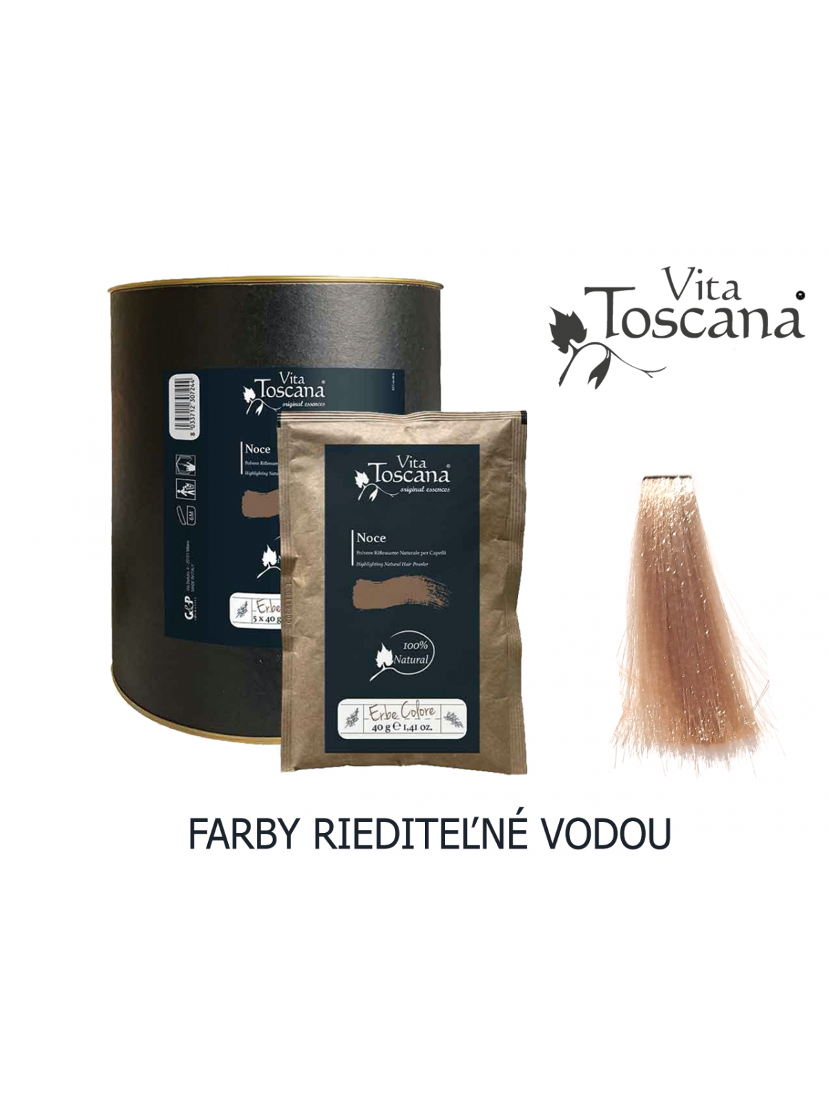 Vita Toscana Noce 40g Vodou riediteľné