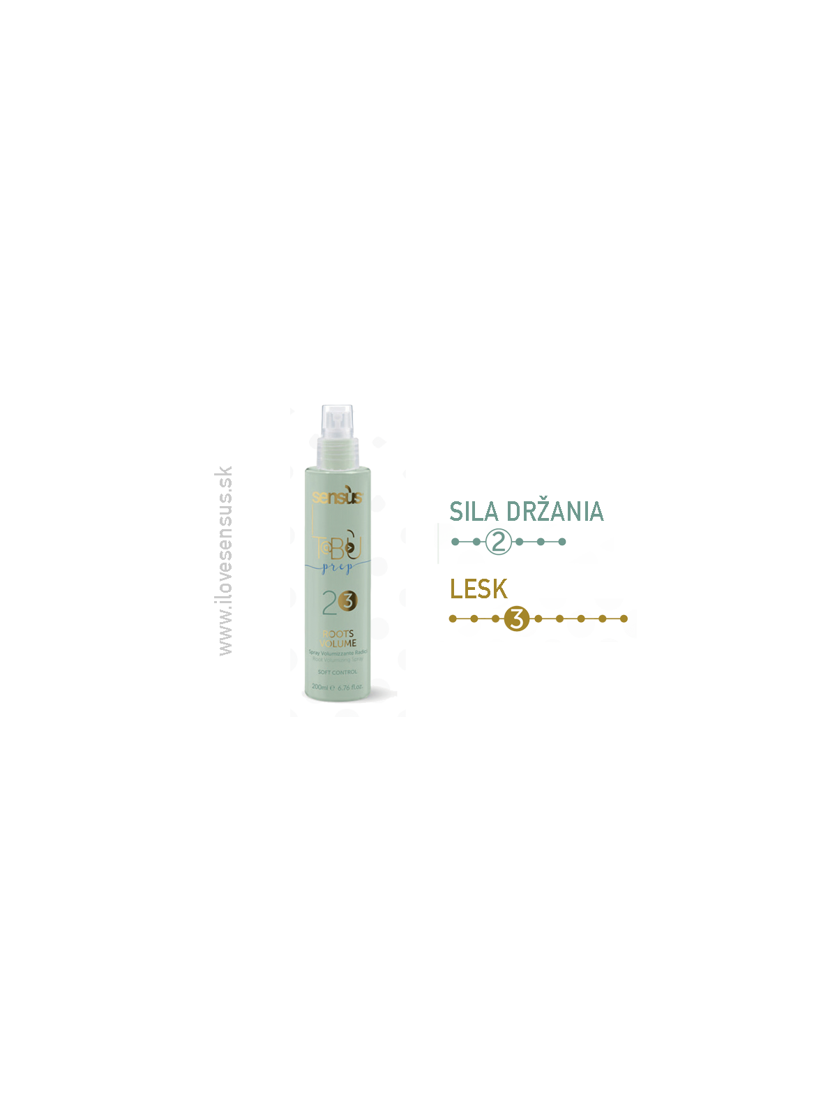 Sens.Us Tabu ROOTS VOLUME 23 - Objemový sprej 200ml
