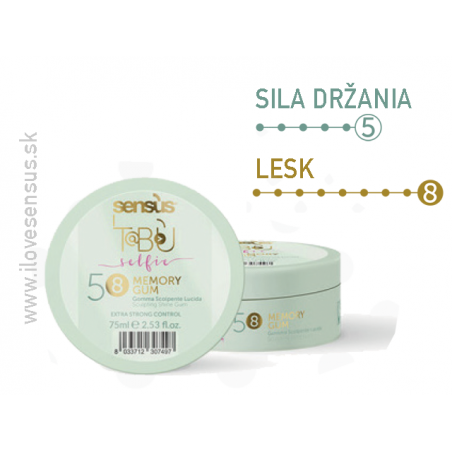 Sens.Us Tabu MEMORY GUM 58 - Silne fixačná guma 75ml