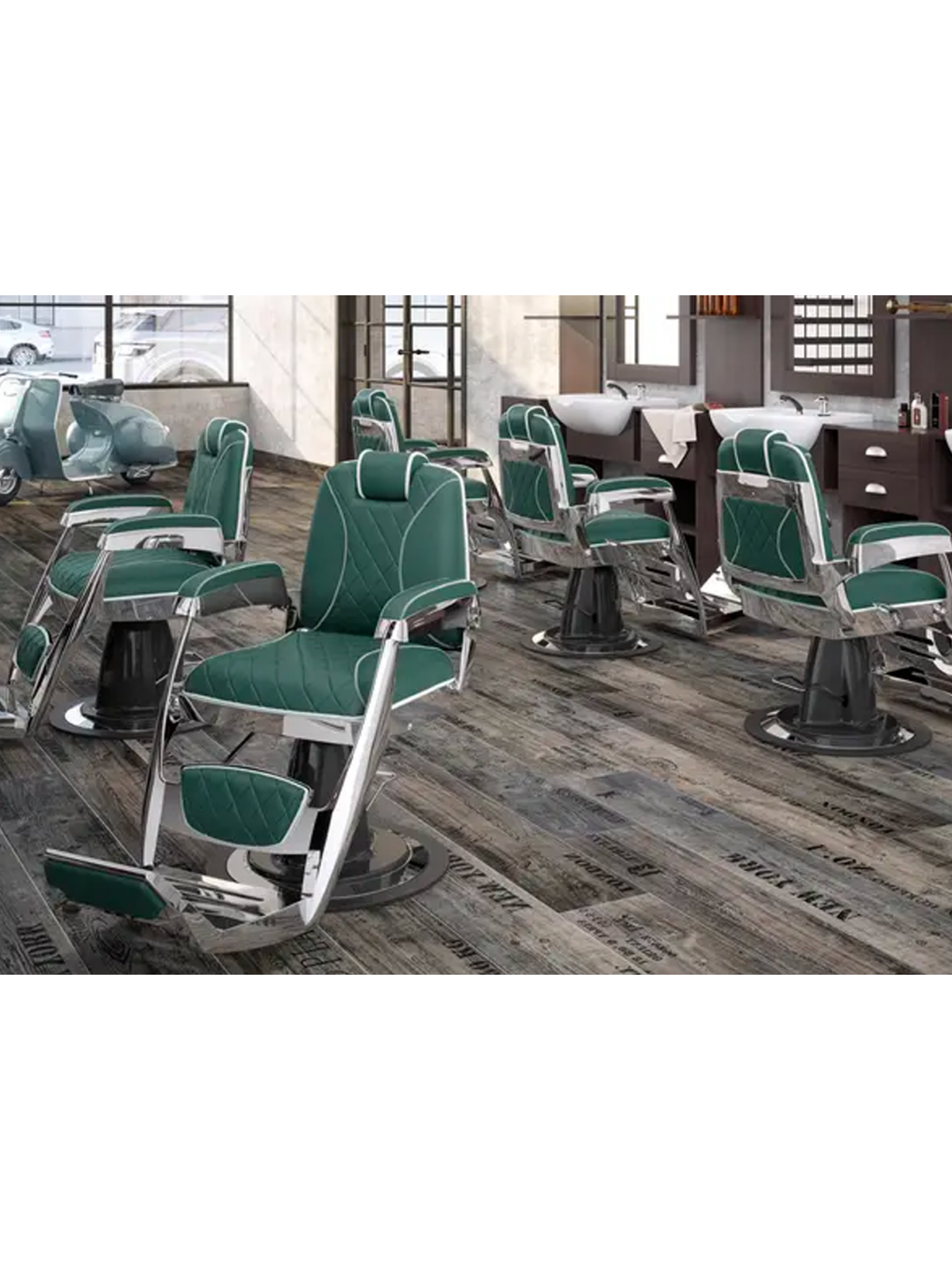 Ceriotti JUPITER 388 - Barber kreslo