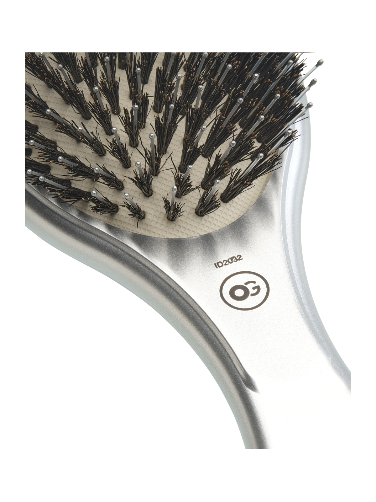 Olivia Garden Care Oval Boar Nylon Silver | Salons.sk
