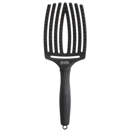 Olivia Garden Fingerbrush L Black