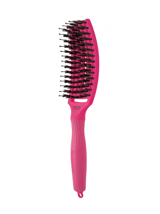 Olivia Garden Fingerbrush M Hot Pink | Salons.sk