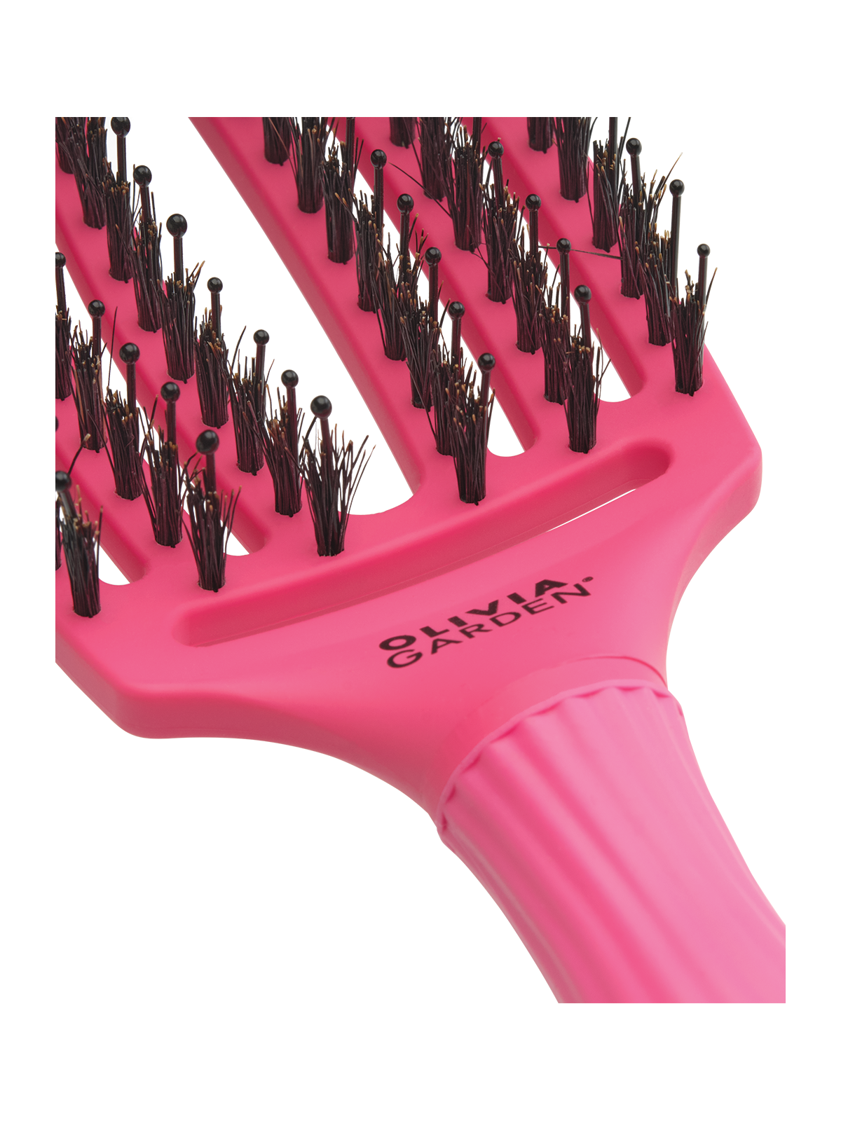 Olivia Garden Fingerbrush M Hot Pink | Salons.sk