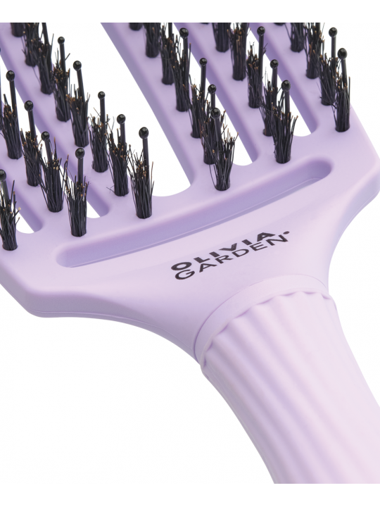 Olivia Garden Fingerbrush M Lavander | Salons.sk