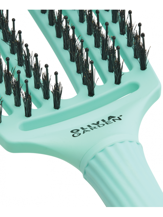 Olivia Garden Fingerbrush M Mint | Salons.sk