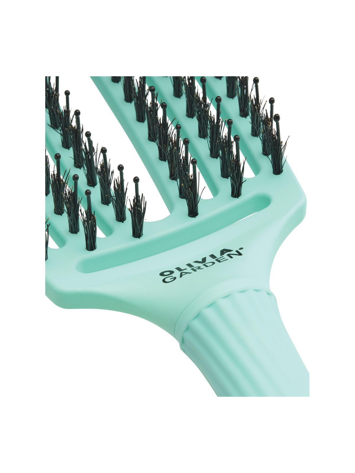 Olivia Garden Fingerbrush M Mint | Salons.sk