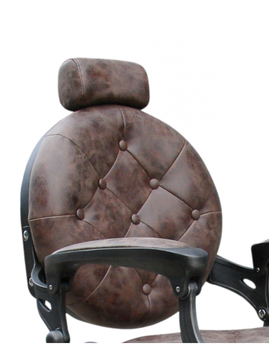 Barburys MALONE Brown Barber kreslo. | Salons.sk