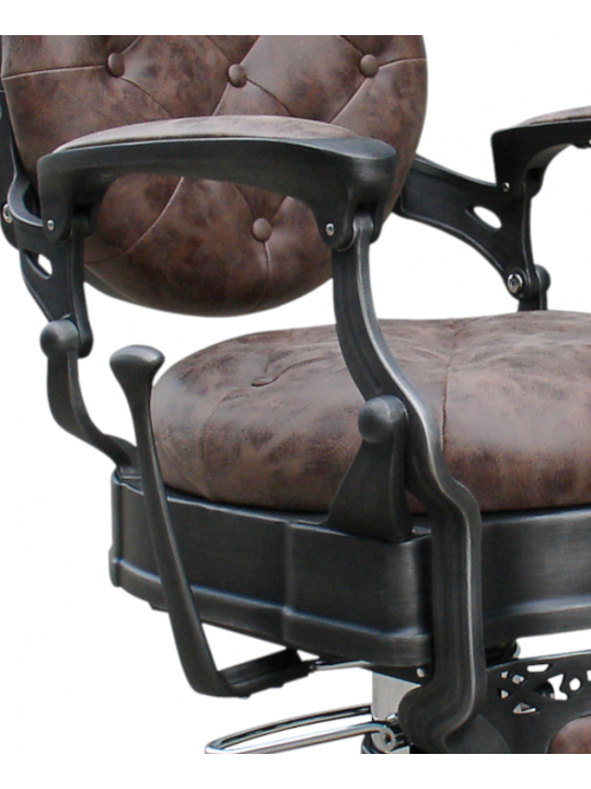 Barburys MALONE Brown Barber kreslo. | Salons.sk