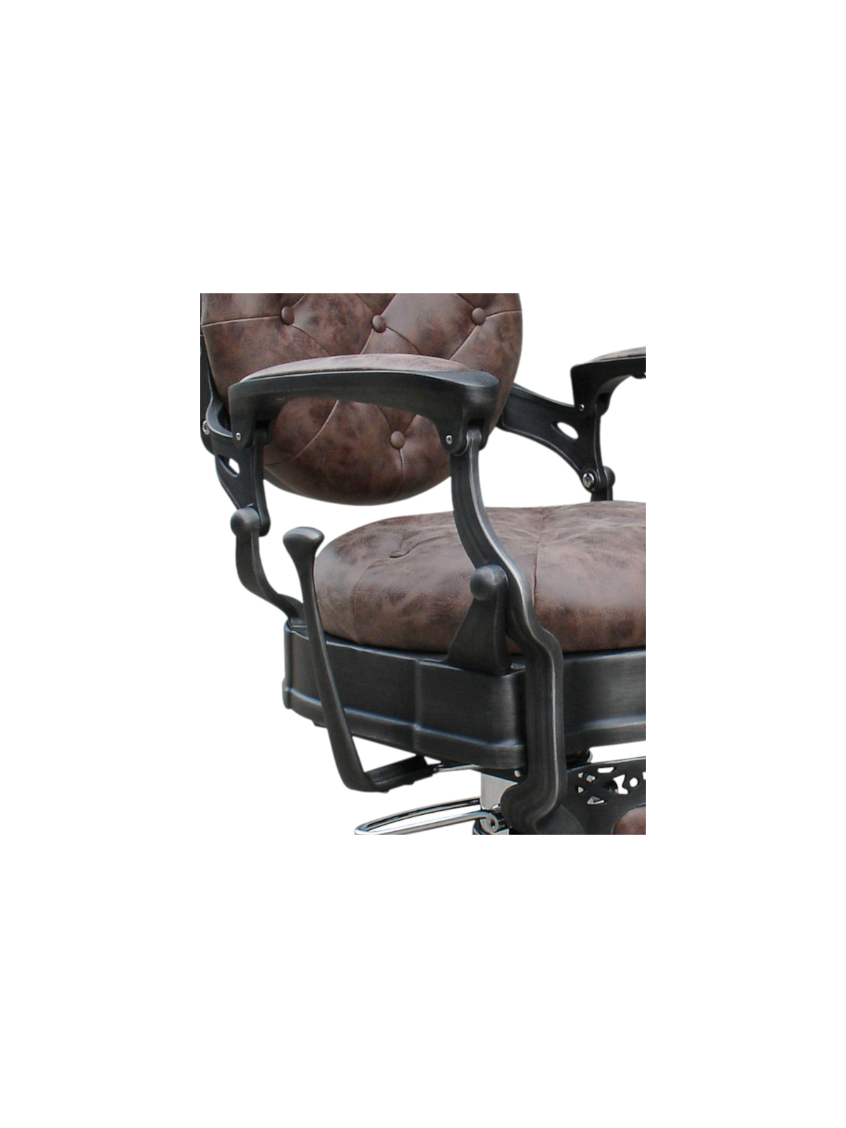 Barburys MALONE Brown Barber kreslo. | Salons.sk